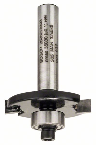 BOSCH Scheibennutfräser, 8 mm, D1 32 mm, L 5 mm, G 51 mm