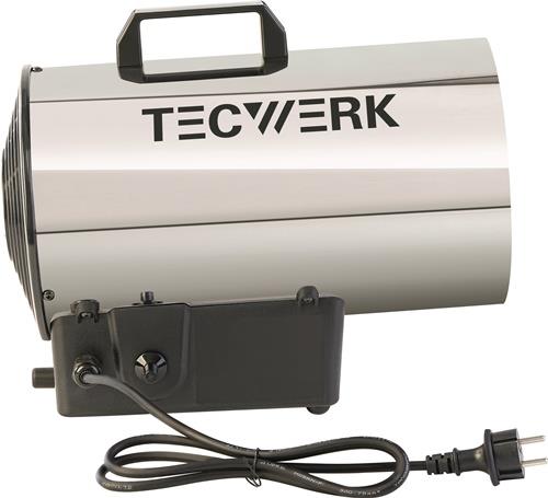 TECWERK Gasheizer 16 kW 500 m³/h 28 W TECWERK