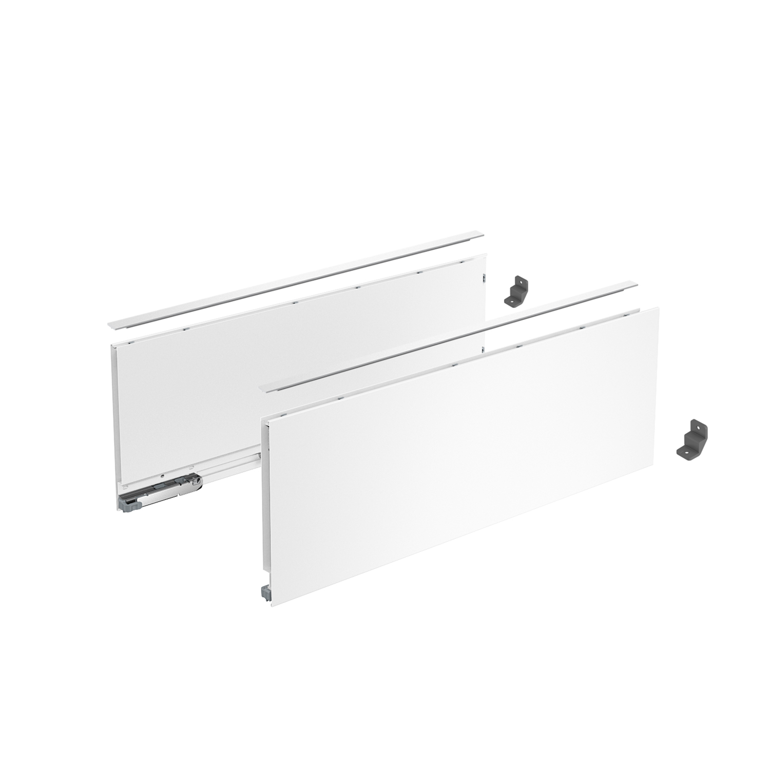 HETTICH AvanTech YOU Set Zarge, Höhe 187 mm x NL 450 mm, weiß, links und rechts, 9353405 HETTICH AvanTech YOU Set Zarge, Höhe 187 mm x NL 450 mm, weiß, links und rechts, 9353405