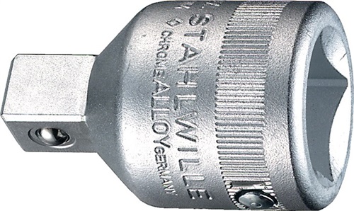 STAHLWILLE Reduzierstück 568 Antriebs-4-KT.3/4 Zoll Abtriebs-4-KT.1/2 Zoll L.55mm