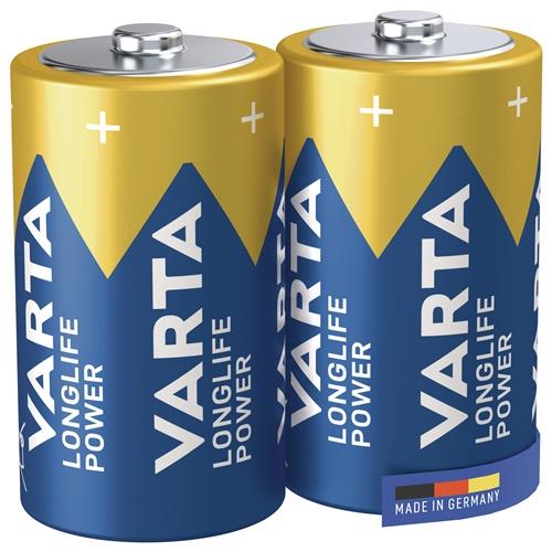VARTA Batterie Longlife Power D Bli 2 1,5V D-AM2-Mono 16500 mAh LR20 4920 2 St./Bl.