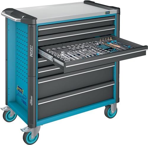 HAZET Werkstattwagen 179NXL-8/440 B1200xT800xH1480mm 1000kg 7 Schubl.440-tlg.HAZET