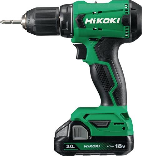 HIKOKI Akku-Bohrschrauber DS18DA 18 V 2 Ah 1,5 - 13 mm