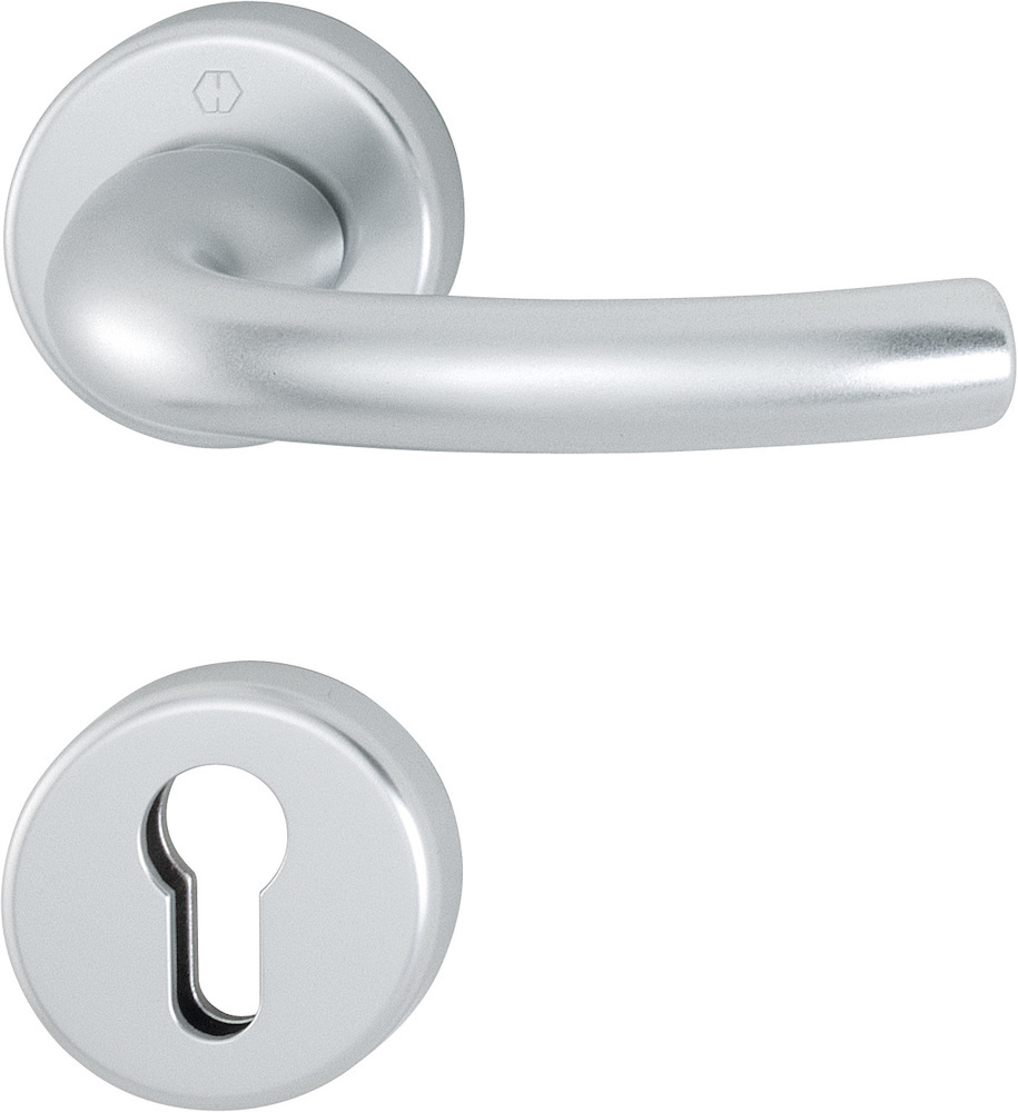 HOPPE® Drücker-Halbgarnitur mit Rosetten Tôkyô 1710/42/42S, Aluminium, 3342719 HOPPE® Drücker-Halbgarnitur mit Rosetten Tôkyô 1710/42/42S, Aluminium, 3342719