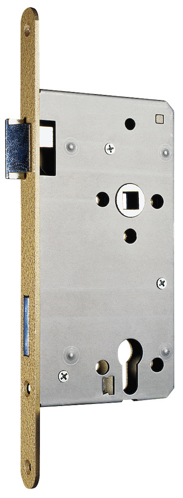 ABUS Einsteckschloss THZ90, 92/10 mm, rund