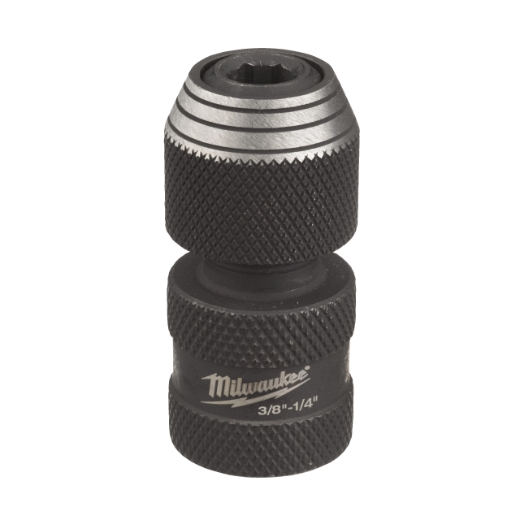 MILWAUKEE 3/8" Vierkant auf 1/4" Sechskant Bitadapter SHOCKWAVE 50 mm