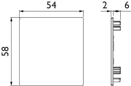HERMAT Endkappe 9270, Aluminium
