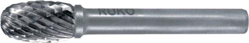 RUKO Frässtift TRE D.16mm Kopf-L.25mm Schaft-D.6mm HM Verz.KVZ 4 RUKO