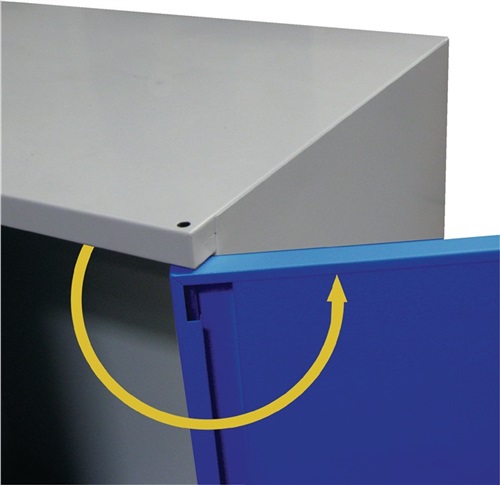 KAPPES Schwerlastschrank H1950xB1000xT600mm grau 2Fbd. 1x100,2x125,2x175mm Trgf.160kg