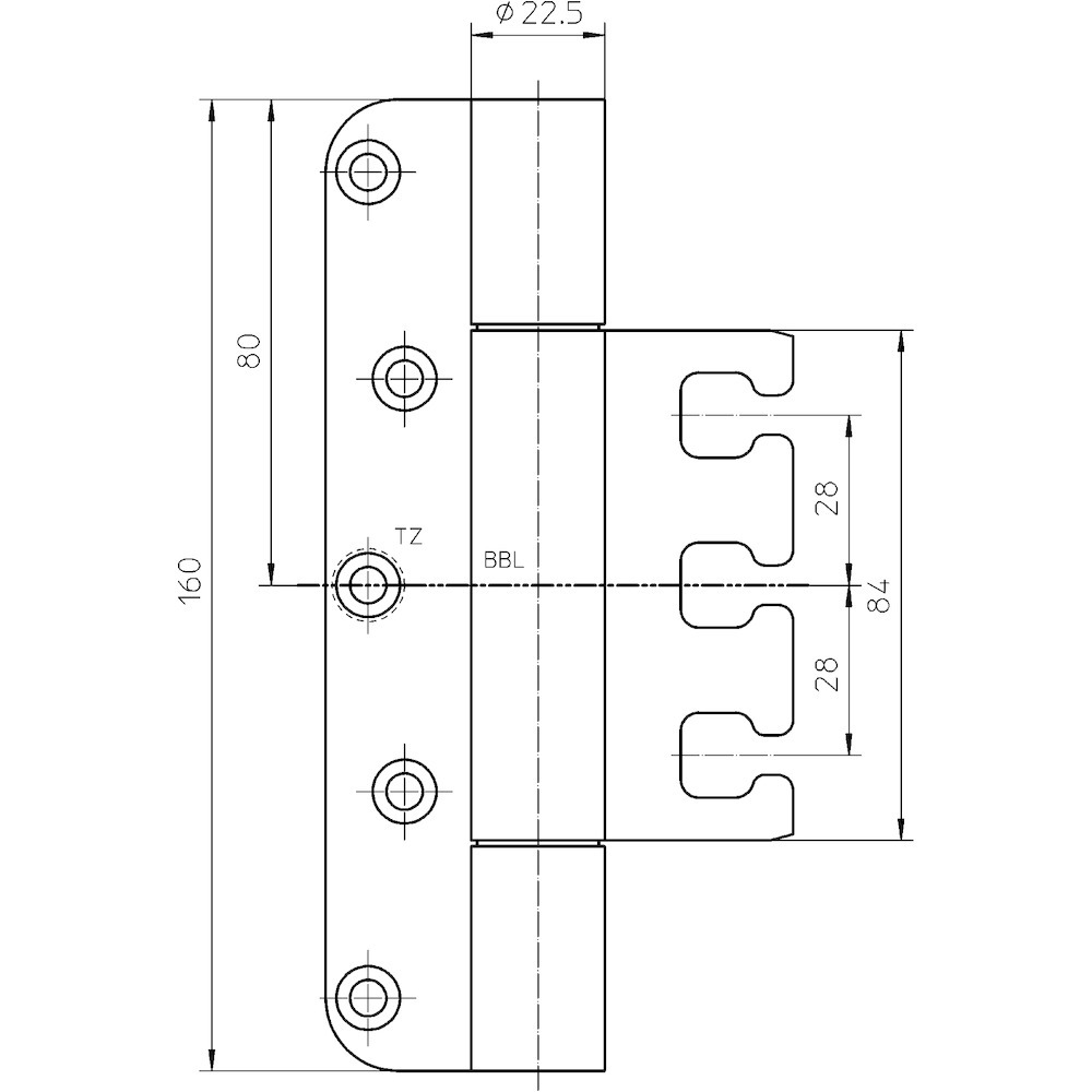 SIMONSWERK Objektband VARIANT® VX 7728/160