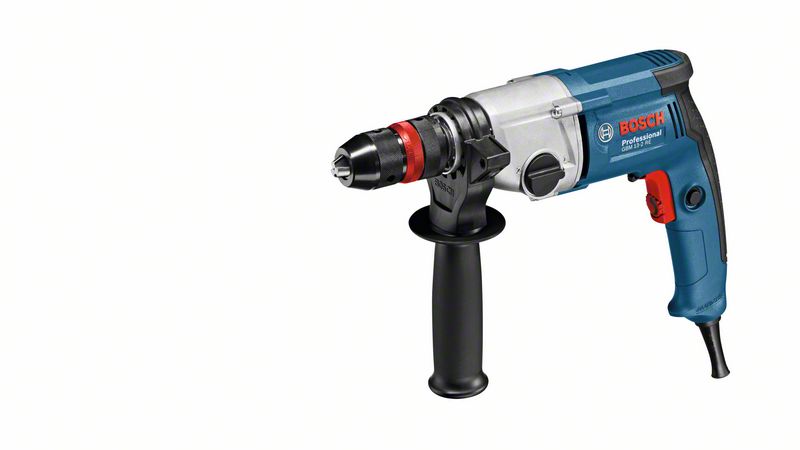 BOSCH Bohrmaschine GBM 13-2 RE, mit hochpräzisem Schnellspannbohrfutter 1,5 - 13 mm