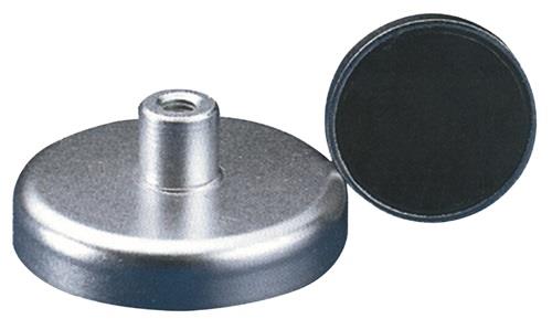 Nordwest Magnetflachgreifer D.25xH15mm m.Gewindebuchse Haftkraft 40N