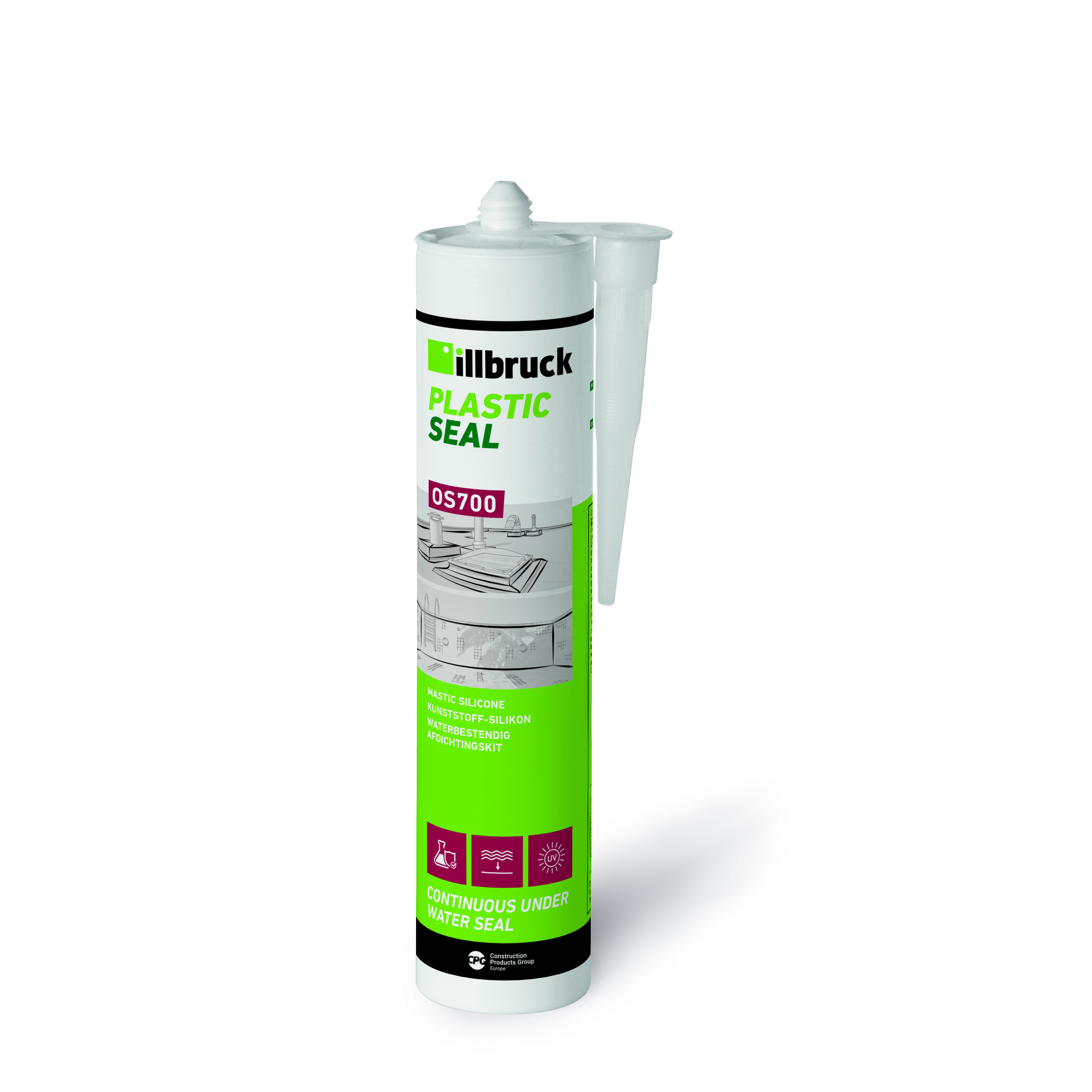 ILLBRUCK OS700 Kunststoff-Silikon