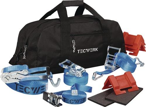 TECWERK Ladungssicherungsset Profi 28-tlg.Set TECWERK