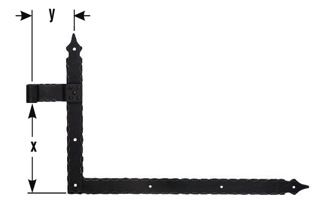 POLLMANN Winkelband 554 R, verzinkt Duplex-schwarz eingefärbt (PZ)