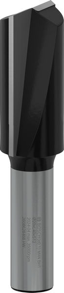 BOSCH Nutfräser Standard for Wood, 12 mm, D1 20 mm, L 40 mm, G 81 mm