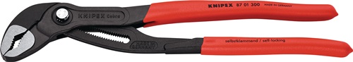 KNIPEX Wasserpumpenzange Cobra® L.300mm Spann-W.60mm pol.Ku.-Überzug KNIPEX