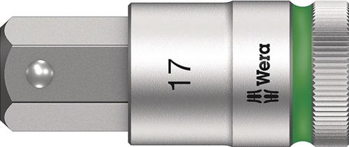 WERA Steckschlüsseleinsatz 8740 C HF 1/2 Zoll SW 17mm L.60mm WERA WERA Steckschlüsseleinsatz 8740 C HF 1/2 Zoll SW 17mm L.60mm WERA
