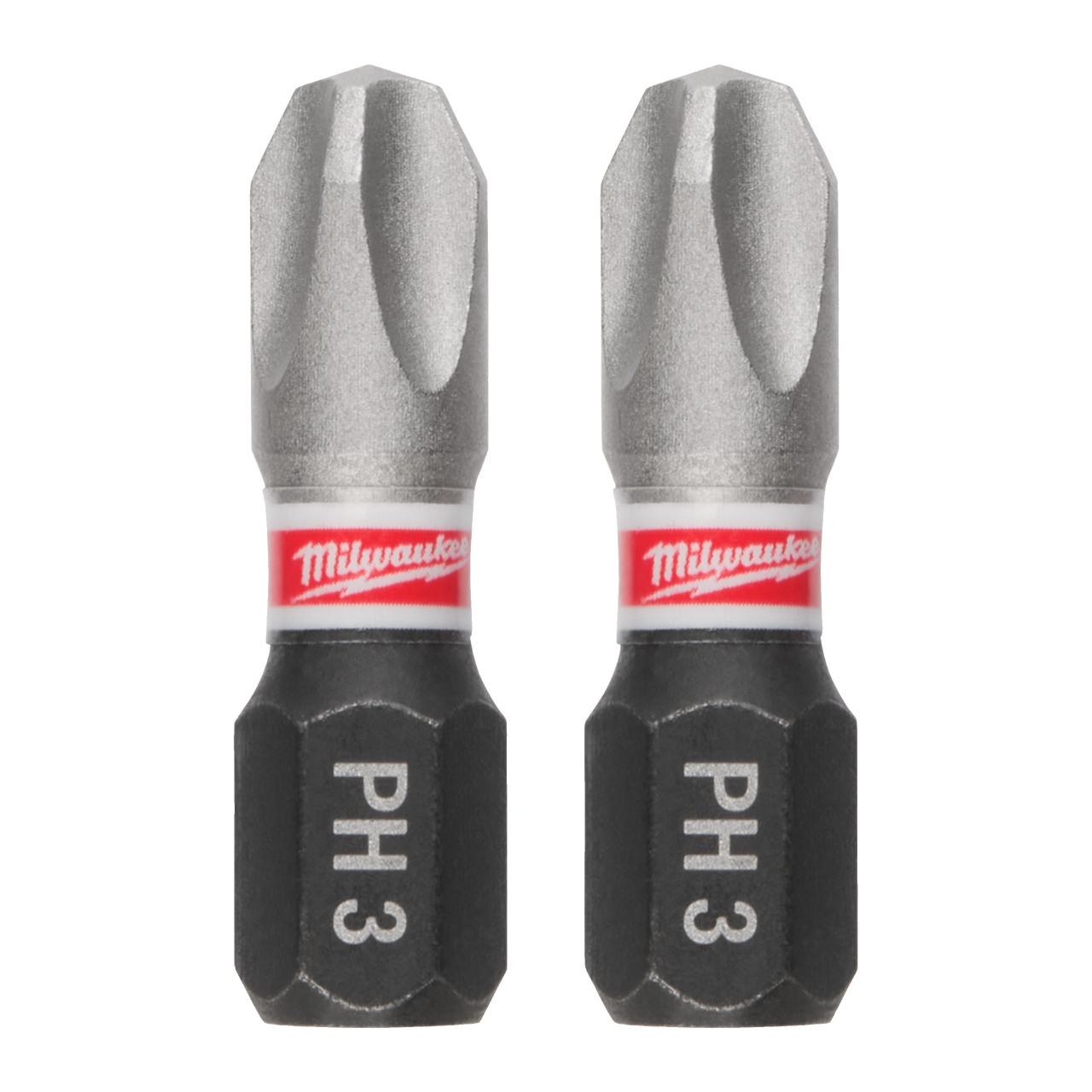 MILWAUKEE PH2 / 50 mm Schrauberbit SHOCKWAVE (10er Pack)