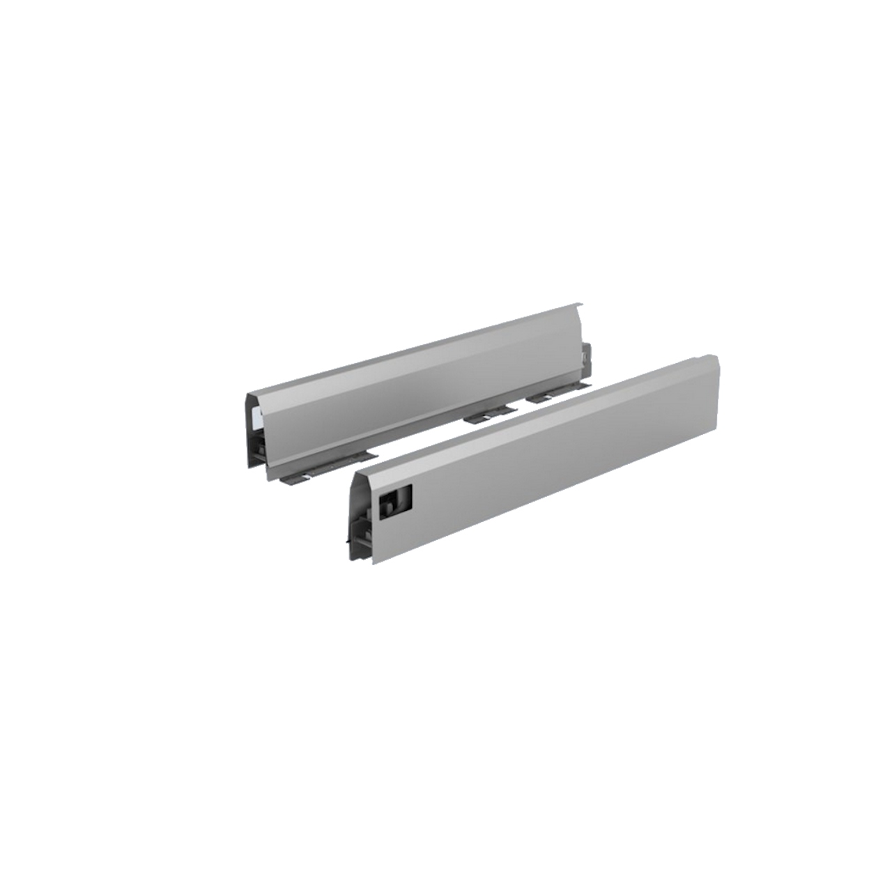 HETTICH Zarge ArciTech, 94 mm / 270 mm, silber, links,