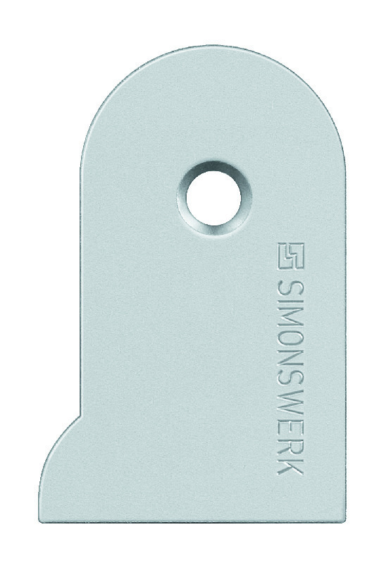 SIMONSWERK Abdeckplatte für Aufnahmeelement TECTUS® TE 540/640 3D A8 Radius