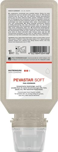 PEVASTAR SOFT Handreinigung Pevastar SOFT 1l silikon- u.lösemittelfrei Softflasche