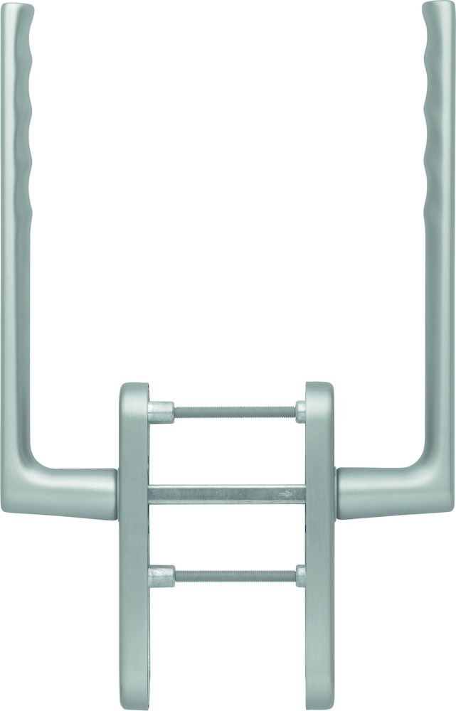 HOPPE® Handhebelgarnitur Hamburg HS-0700/431N-AS, Aluminium