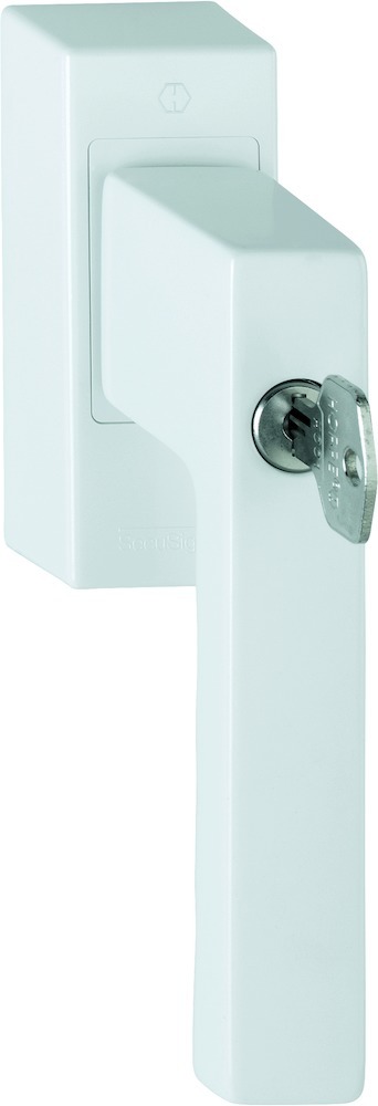 HOPPE® Fenstergriff abschließbar mit Funk Toulon 0737S/FR-409 100NM, Aluminium, 11513184