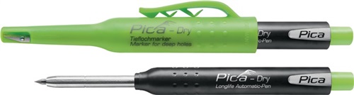 PICA Bau-/Tieflochmarker Pica-Dry graphit m.Graphit-Mine PICA