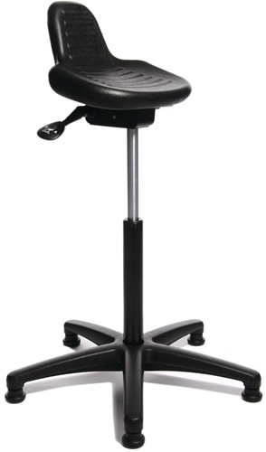 TOPSTAR Stehhilfe Integralschaum Sitz-H.550-810mm STA schwarz TOPSTAR TOPSTAR Stehhilfe Integralschaum Sitz-H.550-810mm STA schwarz TOPSTAR