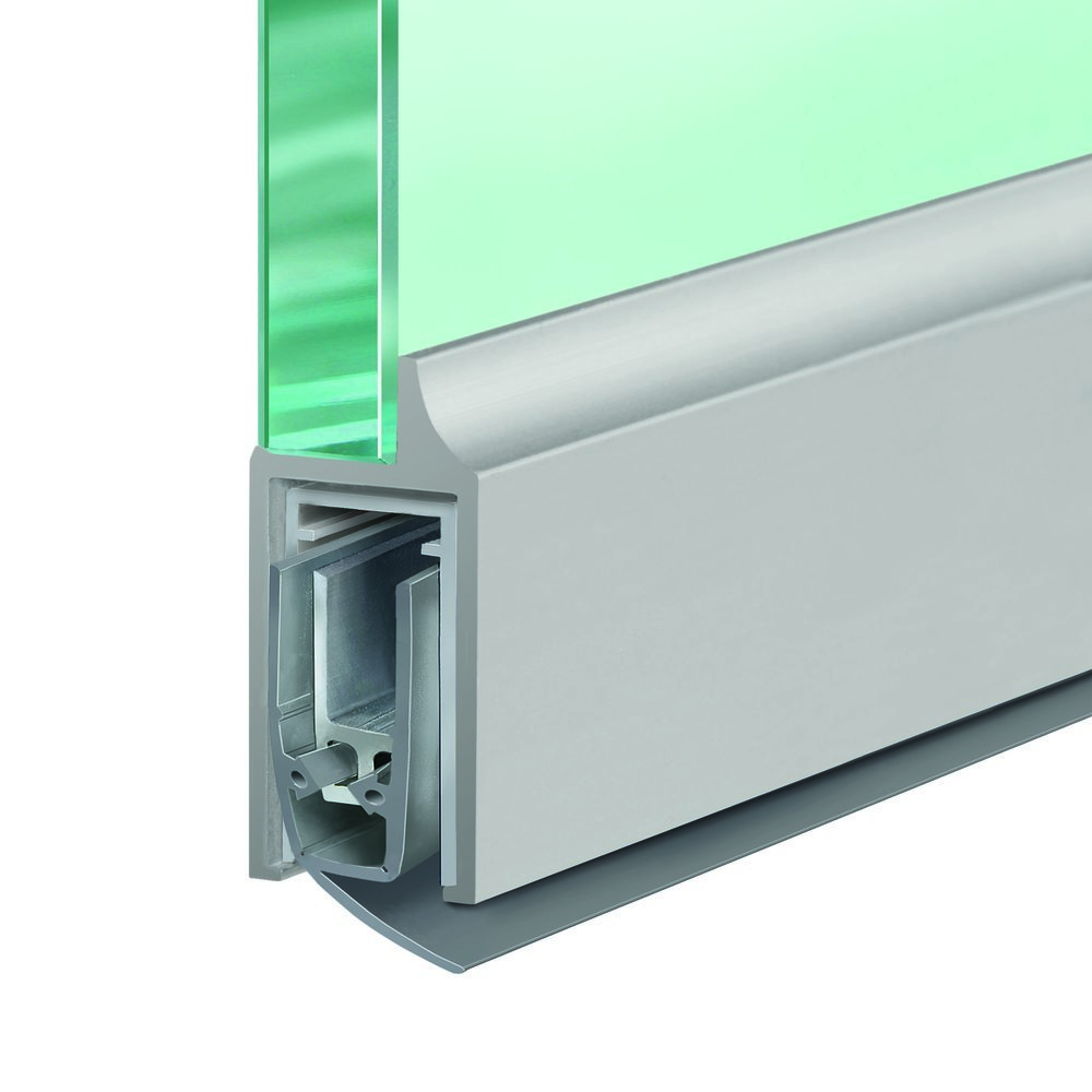 PLANET Glastürdichtung KG-D8, Silikon 459 mm grau