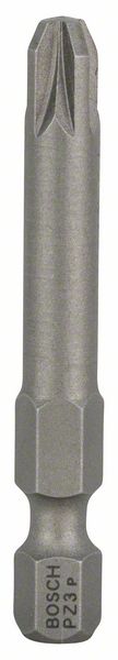 BOSCH Schrauberbit Extra-Hart PZ 3, 49 mm, 3er-Pack