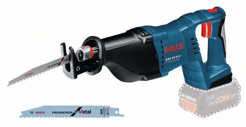 BOSCH Akku-Säbelsäge GSA 18 V-LI, Solo Version