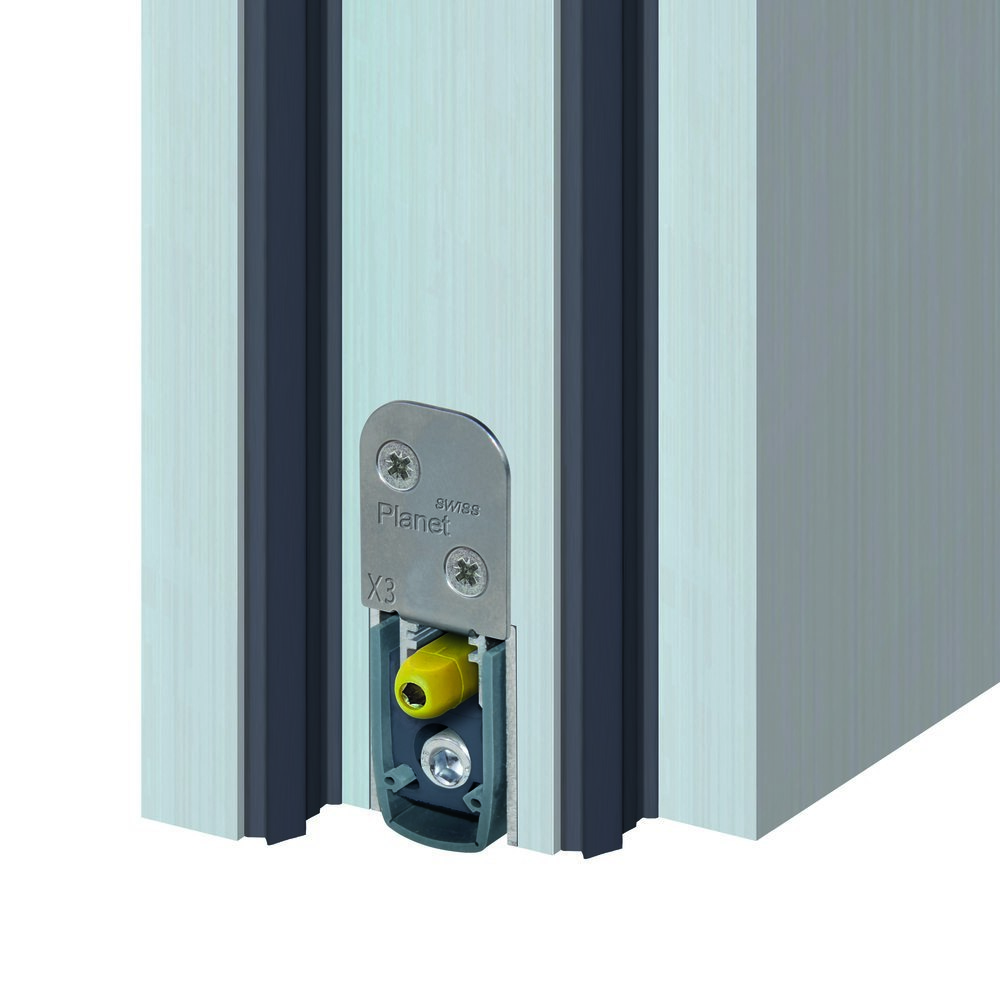 PLANET Türabsenkdichtung X3, Silikon, 1-seitig 1.085 mm grau