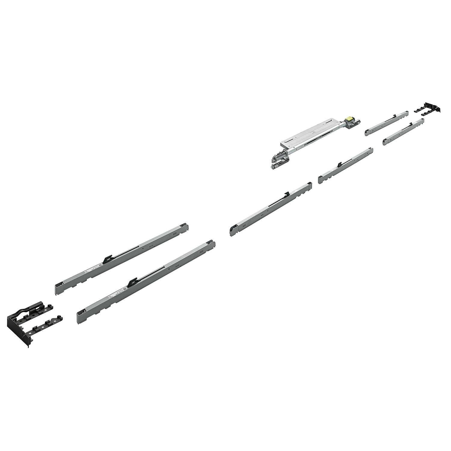 HETTICH TopLine XL, Set Dämpfung Silent System, 100 kg, 9336469