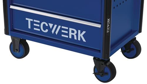TECWERK Werkzeugwagen TREND 2.0 B745xT475xH950mm 300kg 6Schubl.unbest.Stahlbl.TECWERK