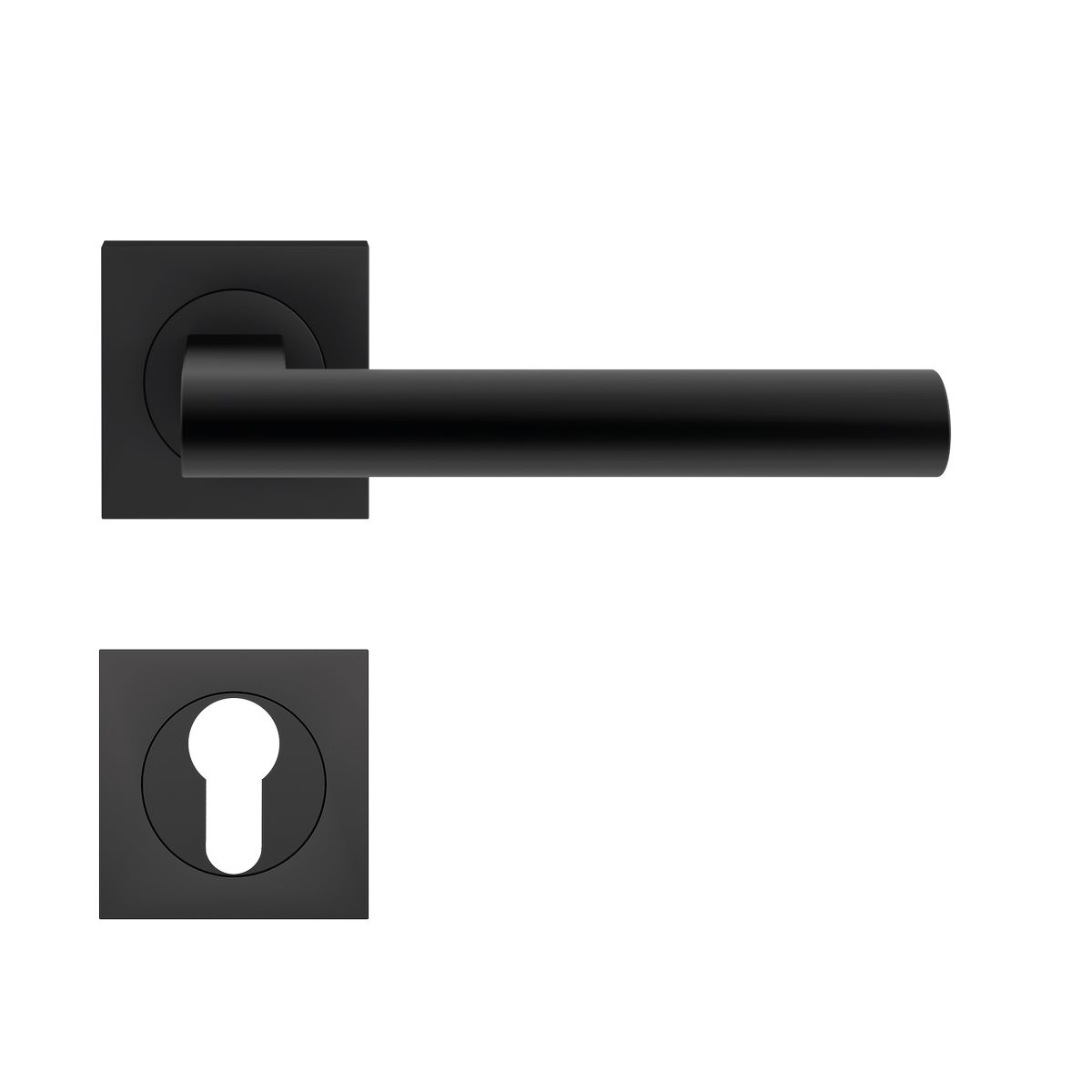 KARCHER DESIGN Drückergarnitur ER45Q PZ0 83 - Madeira, Profilzylinder, Edelstahl KARCHER DESIGN Drückergarnitur ER45Q PZ0 83 - Madeira, Profilzylinder, Edelstahl
