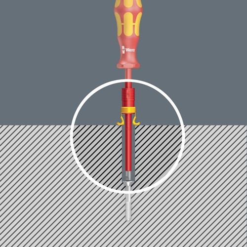 Schraubendreher 3251 Gr.T 20 Klingen-L.100mm VDE isol.slim Fix WIHA