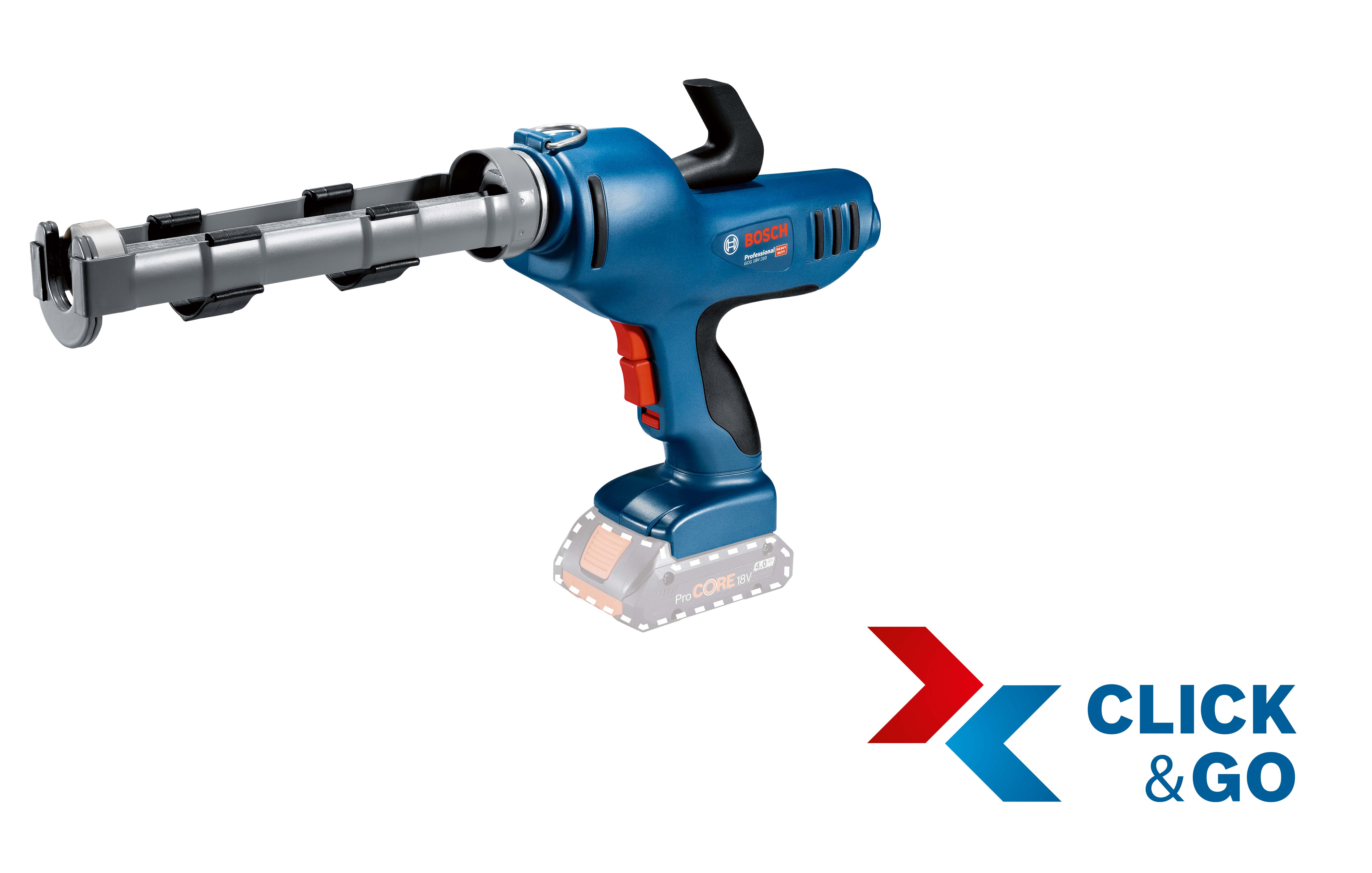 BOSCH Akku-Kartuschenpresse GCG 18V-310