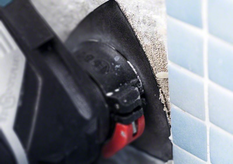 BOSCH EXPERT Sanding Plate MAVZ 116 RT2 Blatt für Multifunktionswerkzeuge, 116 mm. Für oszillierende Multifunktionswerkzeuge