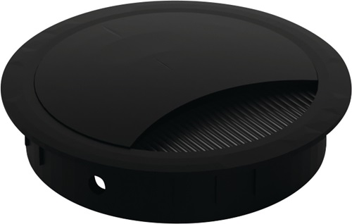 BMB Kabeldf.EXIT R Zamak schwarz EL.-D.60mm 12/144 BMB