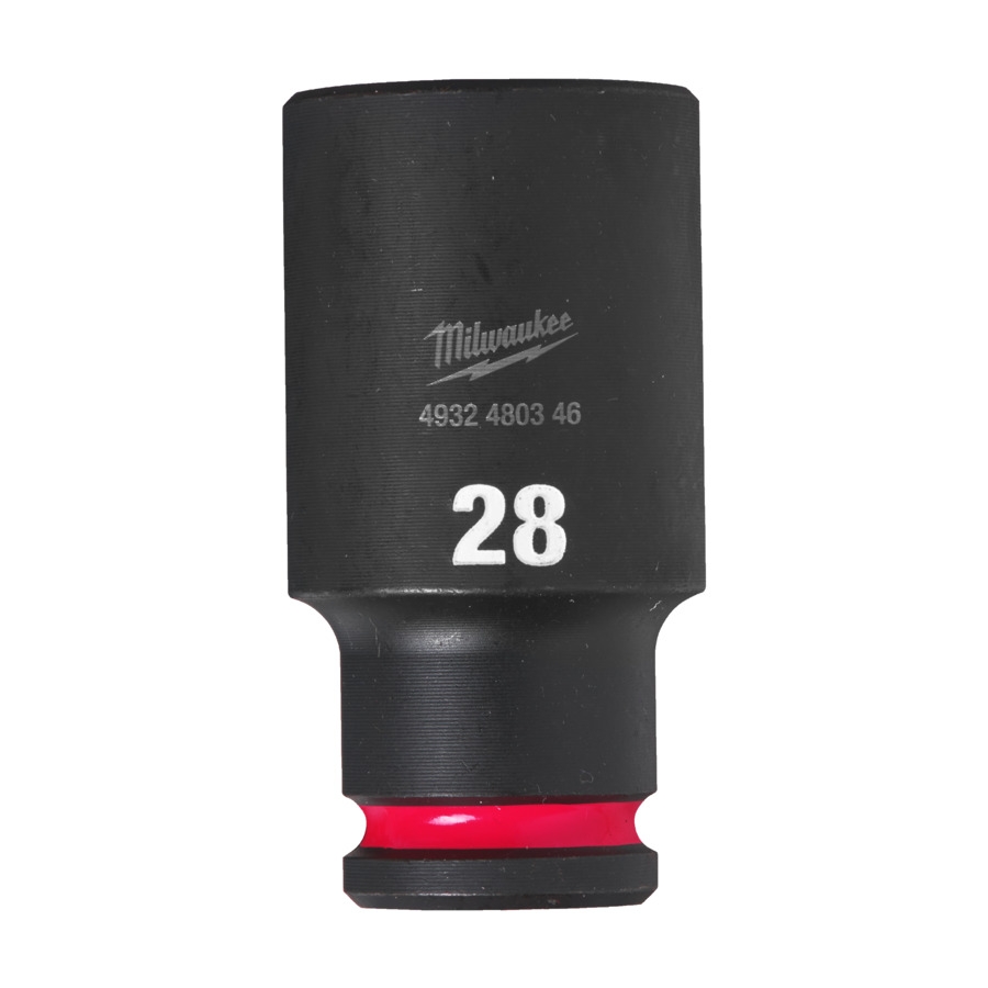MILWAUKEE 28 x 78 mm SHOCKWAVE Schlagnuss 1/2" lang MILWAUKEE 28 x 78 mm SHOCKWAVE Schlagnuss 1/2" lang