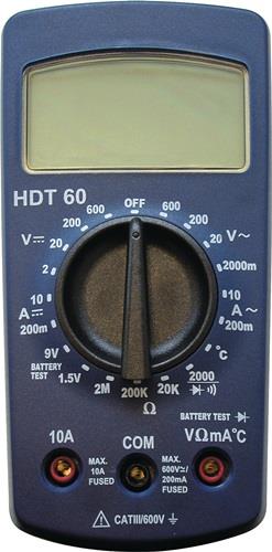 HDT Multimeter HDT 60 2-600 V AC/DC HDT