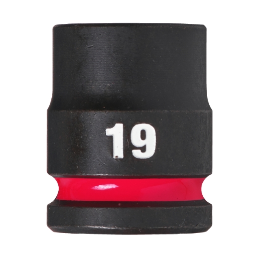 MILWAUKEE 19 x 38 mm SHOCKWAVE Schlagnuss 1/2" kurz