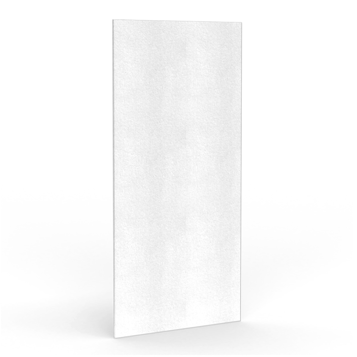 BMB Akustikpaneel AKUSTIX Wall eco, HxBxS: 2440x1220x12 mm, Weiß, AV24