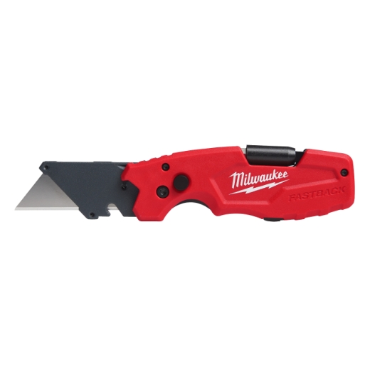 MILWAUKEE mit integriertem 1/4" Hex-Bithalter FASTBACK 6-in-1 Universal-Klappmesser