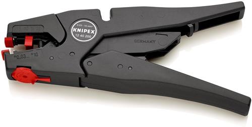 KNIPEX Automatikabisolierzange L.200mm 0,03-10 (AWG 32-7) mm² KNIPEX KNIPEX Automatikabisolierzange L.200mm 0,03-10 (AWG 32-7) mm² KNIPEX