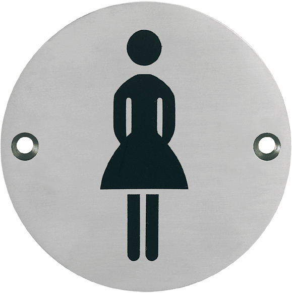 HOPPE® Hinweisschild E664, Edelstahl - edelstahl matt grau