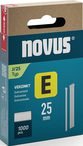 NOVUS Nägel E Typ J L.25mm Draht-B.1,2mm m.Kopf 1000 St.NOVUS