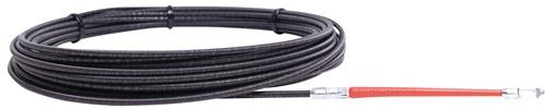 RUNPOTEC Metallspirale MET 4 Band-L.20m Biege-R.25mm Kabel-D.4mm RUNPOTEC